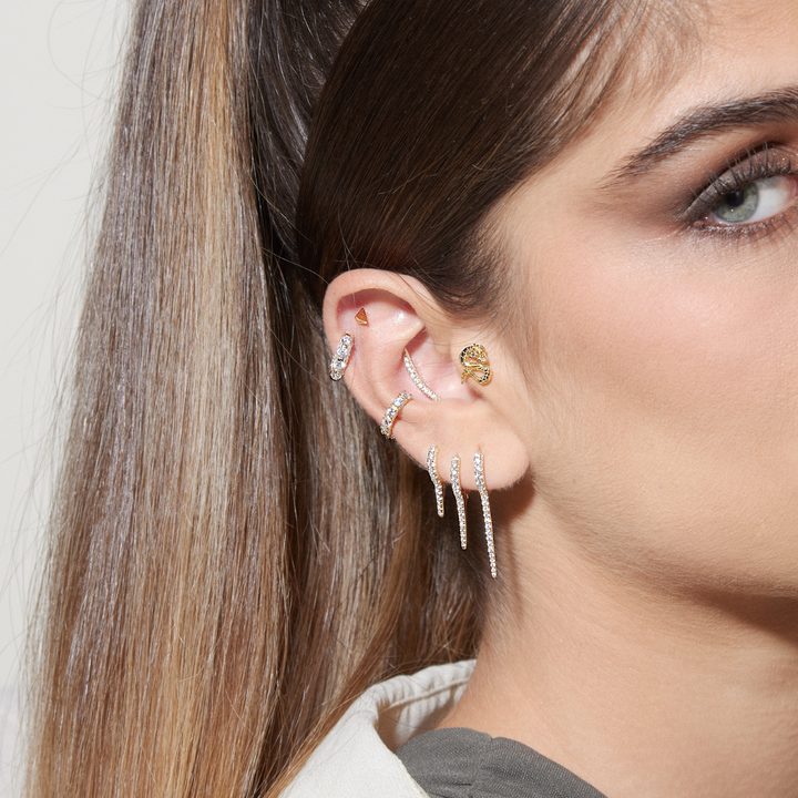 BRINCO PIERCING DE PRATA MELINDA