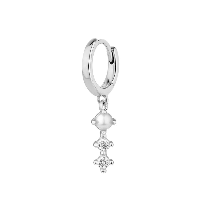 PENDIENTE PIERCING ARO DE PLATA CHRISTINE