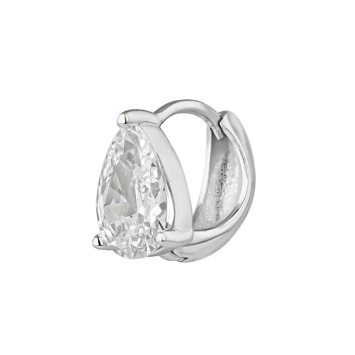 PENDIENTE PIERCING ARO DE PLATA OLIVIA