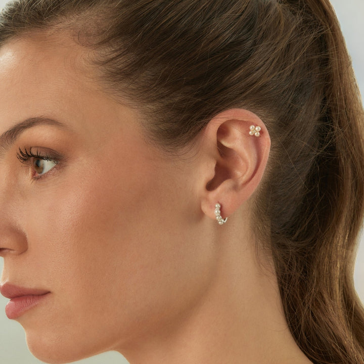 NIKI PIERCE RING AUS SILBER