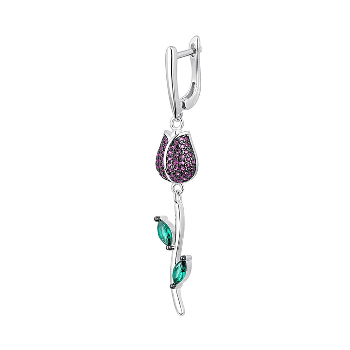 PIERCING OORBEL RING ROSE-L