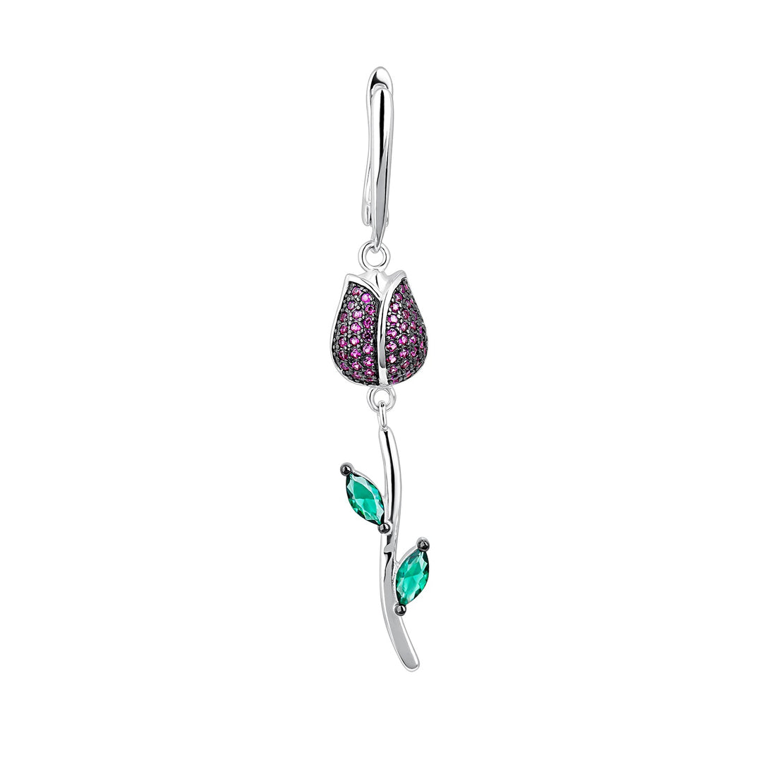 PIERCING OORBEL RING ROSE-L