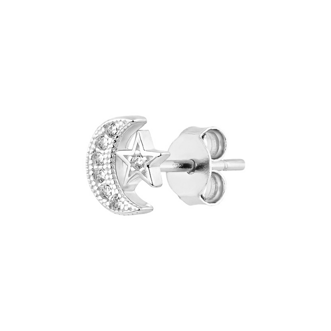 SILVER PIERCING EARRING HEAVEN