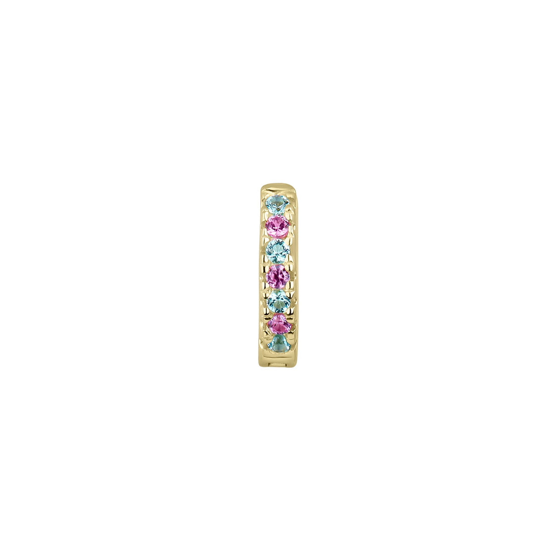 BRINCO PIERCING ARGOLA OURO AMARELO PARAIBA SOPHIE
