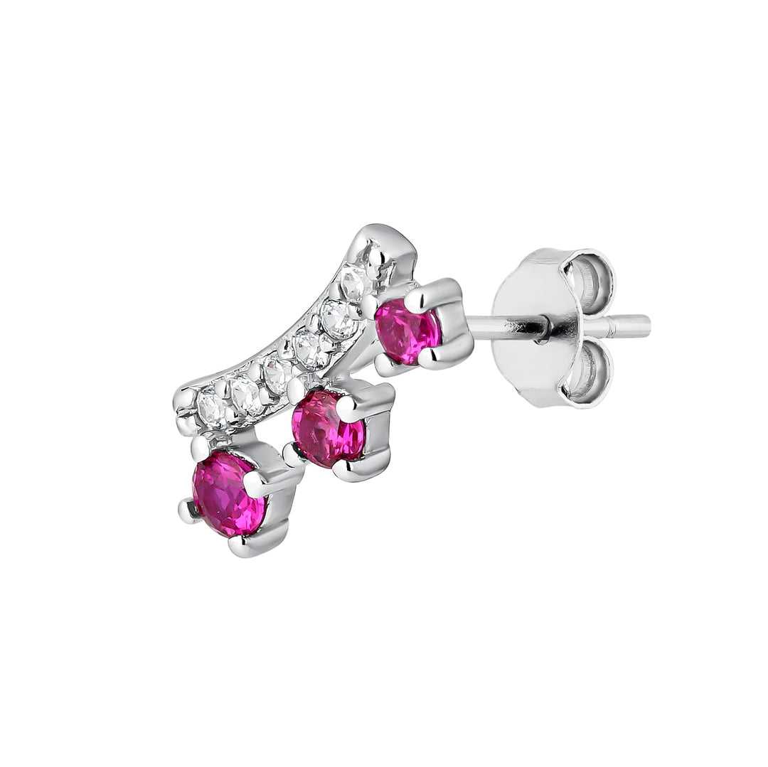 SILVER PIERCING EARRING DEVA