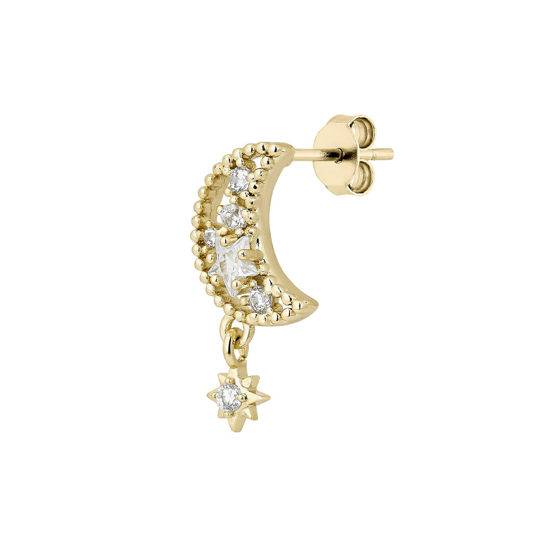 PENDIENTE PIERCING LUA