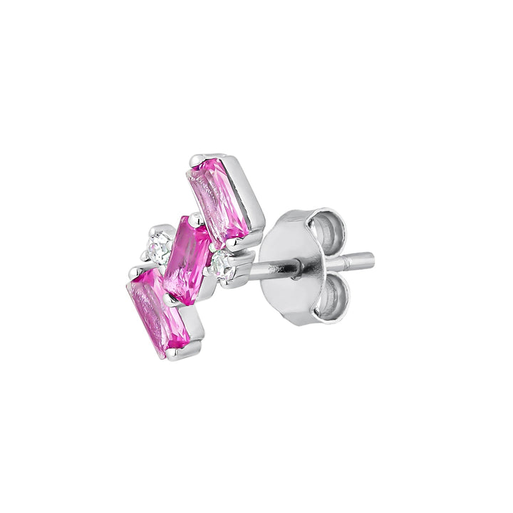 SILVER PIERCING EARRING CIRA