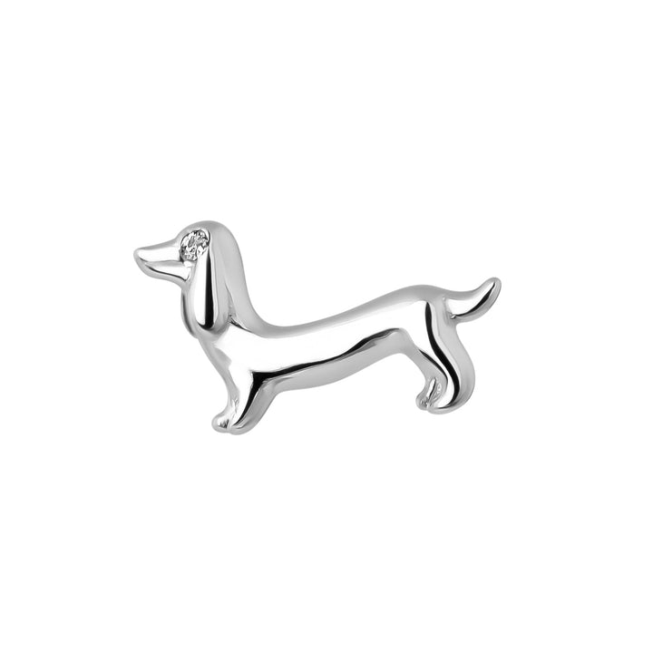 PENDIENTE PIERCING DE PLATA CUTE PET
