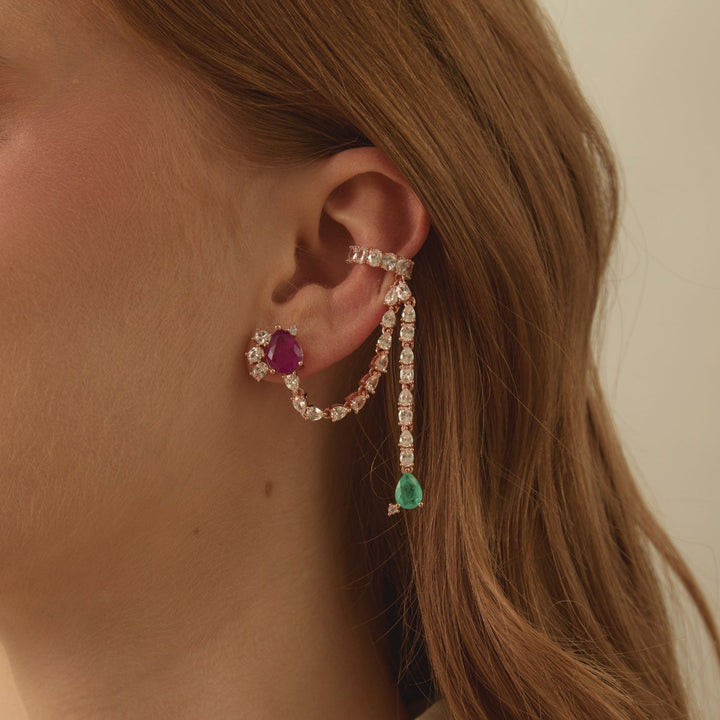 DAUDZKĀRTĪGS AUSKARS PIERCING KAMIKO