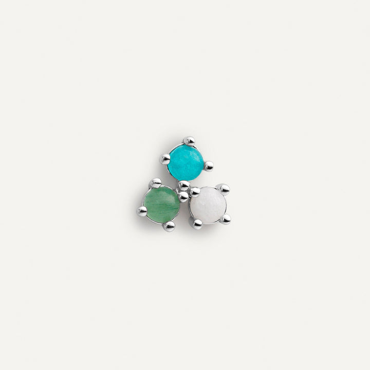 PIERCING EARRING GRAY ZEPHYRA
