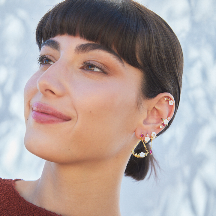 PIERCING OORBEL RING AZALÉE