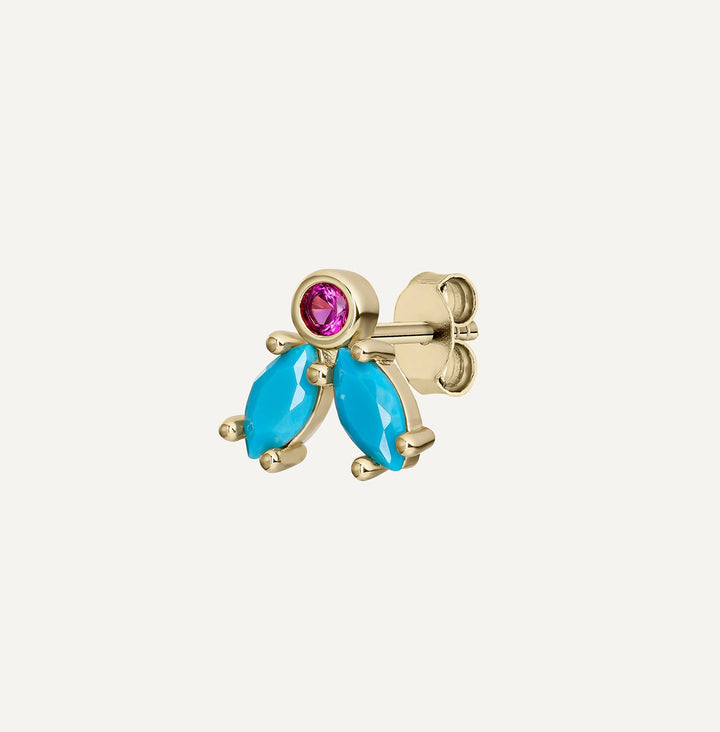 PIERCING OHRSCHMUCK TÜRKIS SWEET