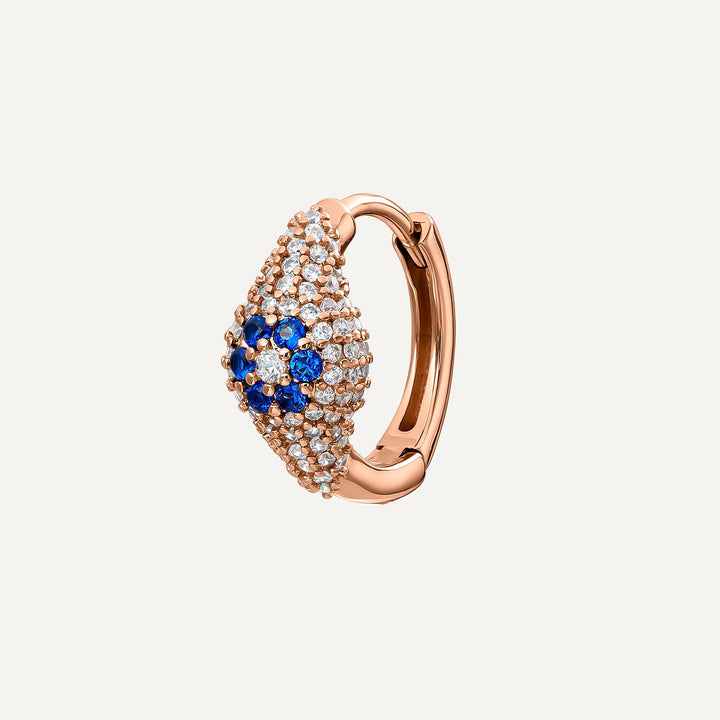 TURKSE ROOS GOUD OORRING PIERCING