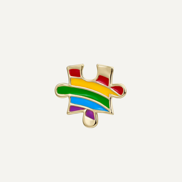 BRINCO PIERCING SOUL PUZZLE A ALMA CRIATIVA LIVRE