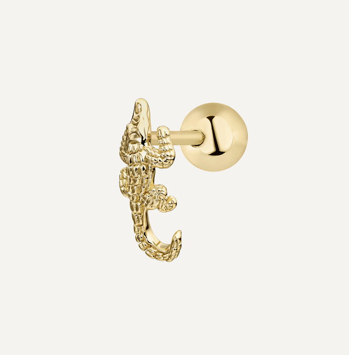 CROC PIERCING EARRING