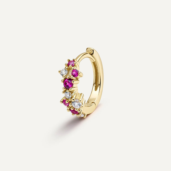 OORBELLEN PIERCING RING ROOS ZAMBIA