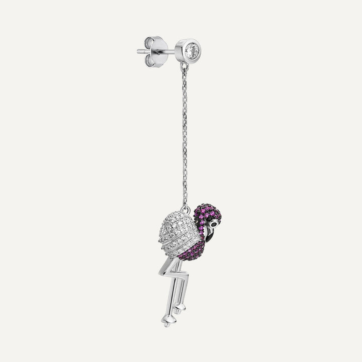ORECCHINO PIERCING FLAMINGO ROCK