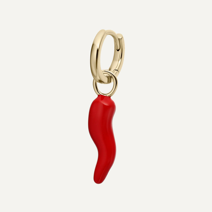 ORECCHINO PIERCING CERCHIO PEPERONCINO