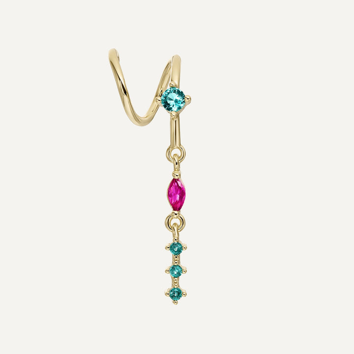 ORECCHINO PIERCING TREVI COLOR