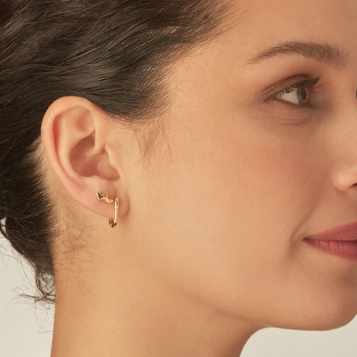 PIERCING OORBEL GOLD PETIT BATEAU