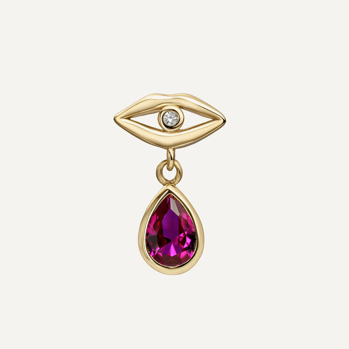 GOUDEN PIERCING OORBEL SOUFFLE