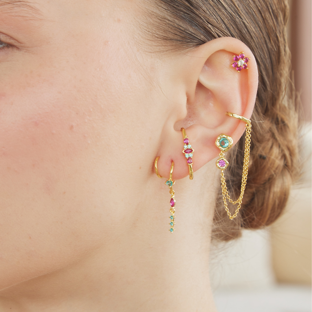 PIERCING OHRSCHMUCK GOLD MAYSOON