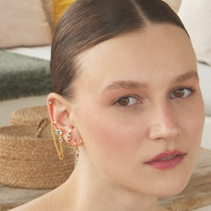 PIERCING OHRSCHMUCK GOLD MAYSOON