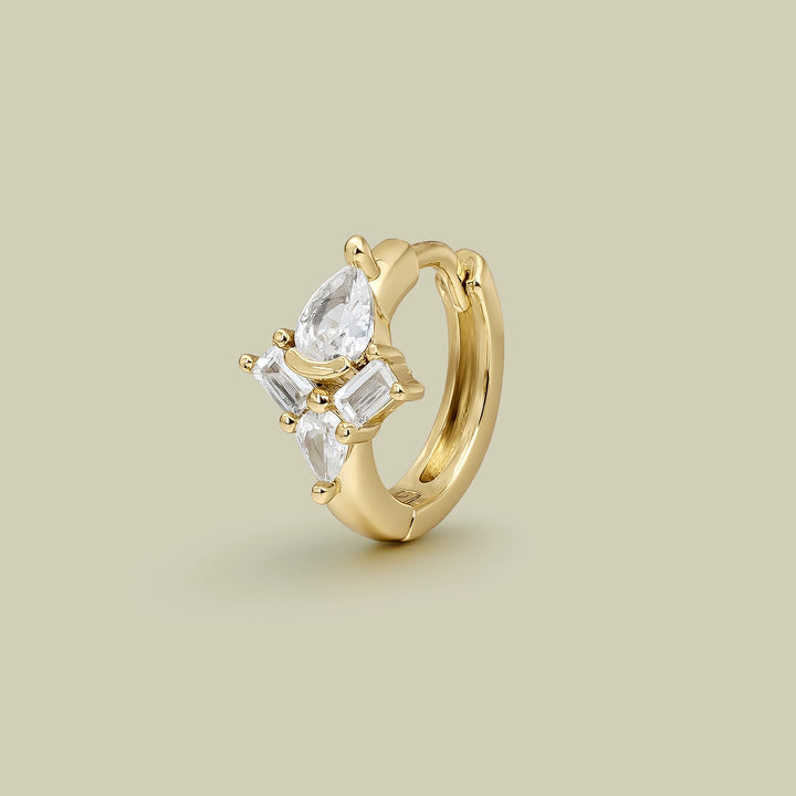 PIERCING OORBEL OORRING GOLD NOUR