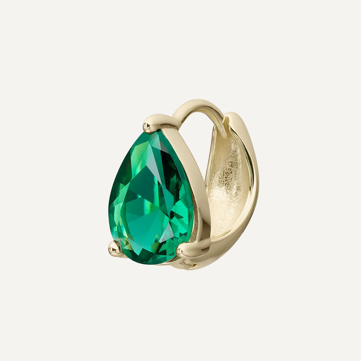 PIERCING OORBEL GROENE OLIVIA RING
