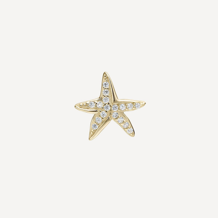 MARINE STAR PIERCING EARRING