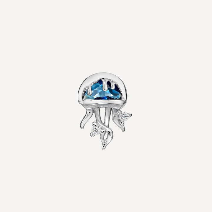 BRINCO PIERCING PRATA PETIT MEDUSE  