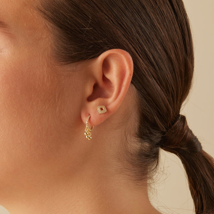 GRETA HOOP PIERCING EARRING