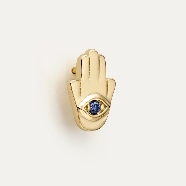 ORECCHINO PIERCING HAMSA LUCK