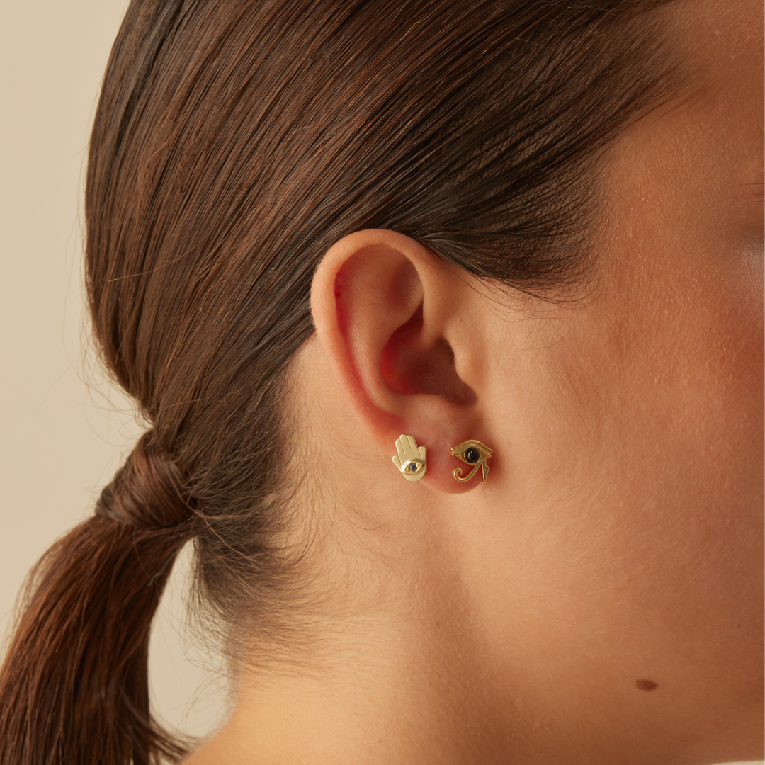 ORECCHINO PIERCING OCCHIO DI HORUS