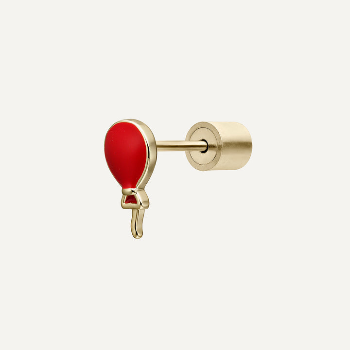BRINCO PIERCING BALÃO VERMELHO