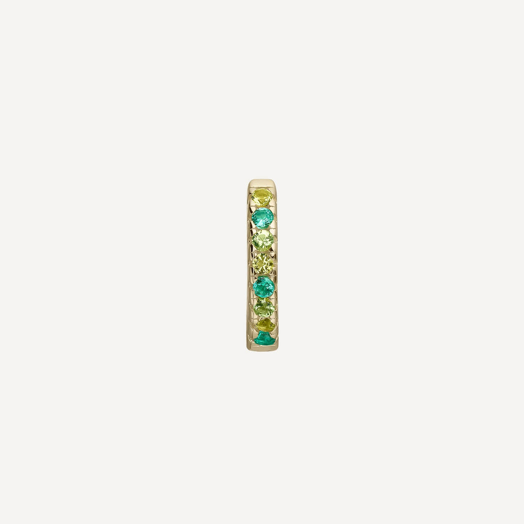 BRINCO PIERCING ARO VERDE ISSEY