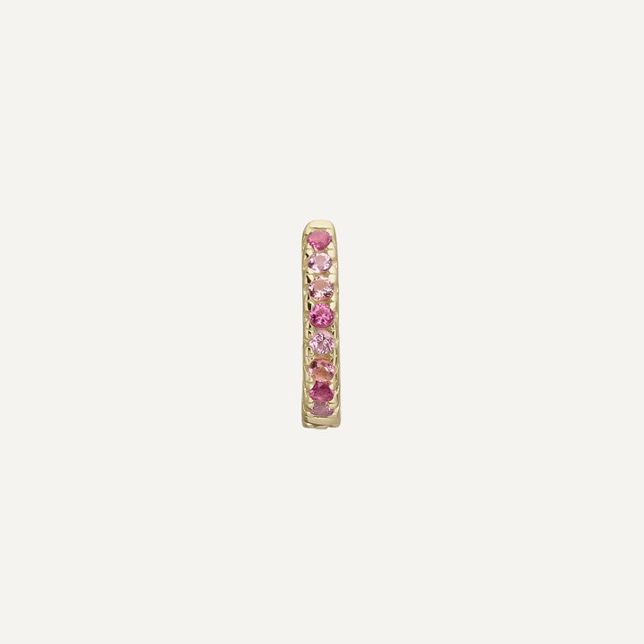 BRINCO PIERCING ARO BRANCO ISSEY