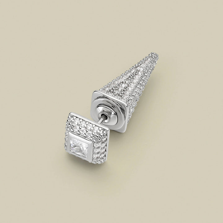 PIERCINGS AUSKARS SILVER OBELISK