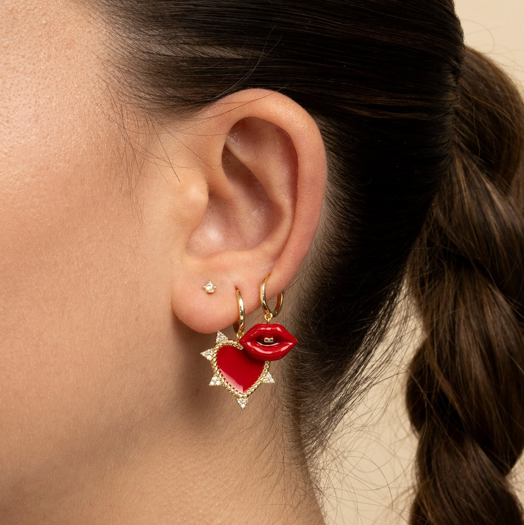 PENDIENTE PIERCING ARO GOLD AMORE MIO