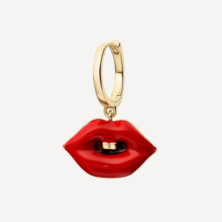 PIERCING HOOP EARRING FIRST KISS