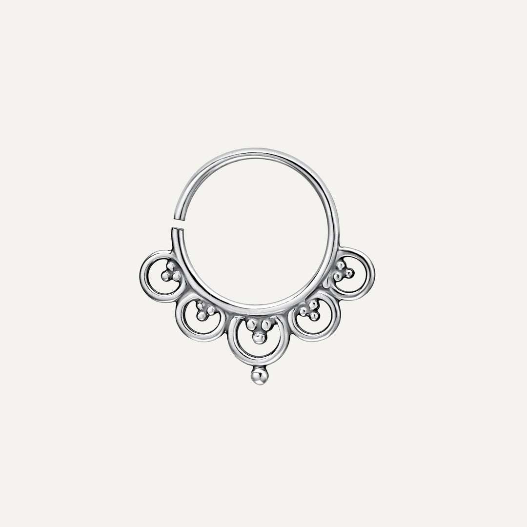 TAGOMAGO HOOP PIERCING EARRING