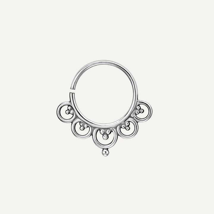 TAGOMAGO HOOP PIERCING EARRING