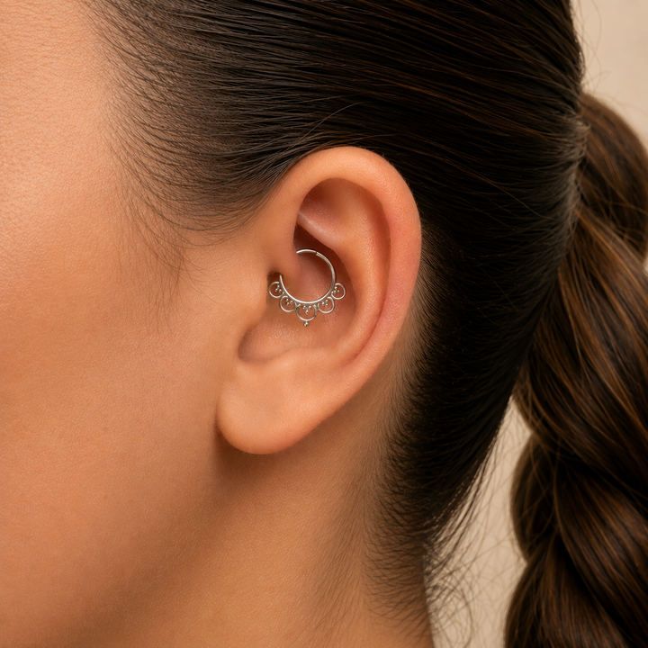 TAGOMAGO HOOP PIERCING EARRING