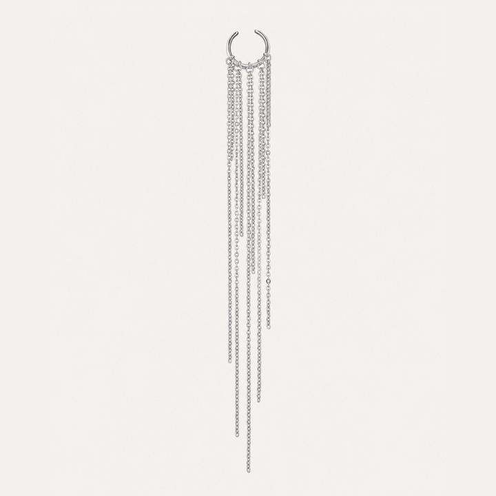 Orecchino a clip Cascade