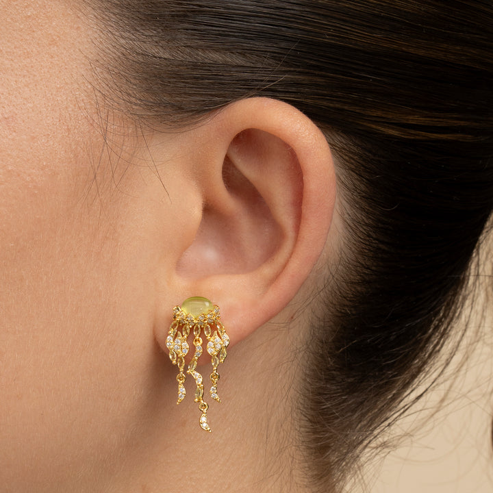 PENDIENTE PIERCING EMERAL MEDUSA