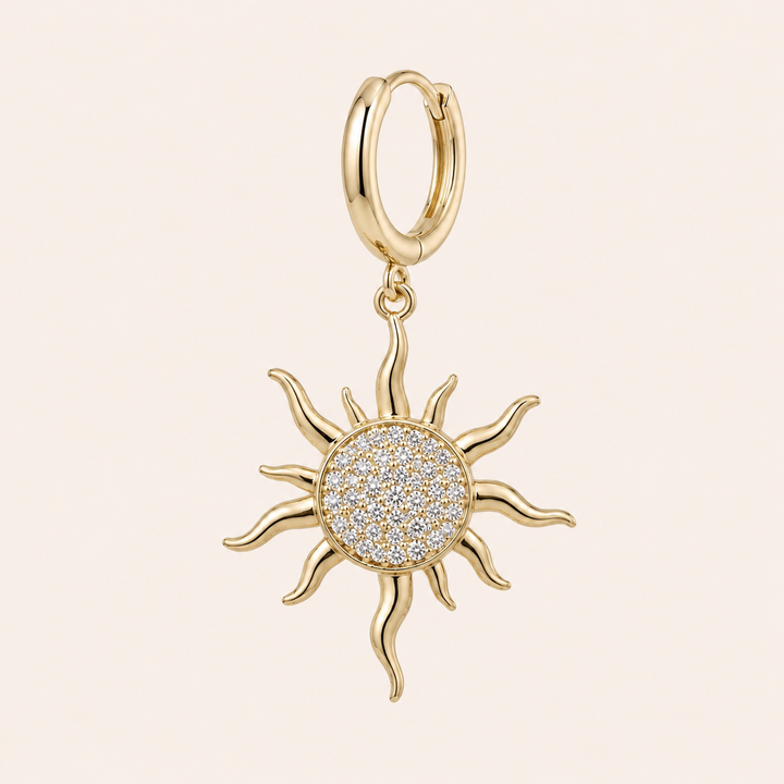 WITTE SUN SOCIETY RIVIERA RING PIERCING OORBEL