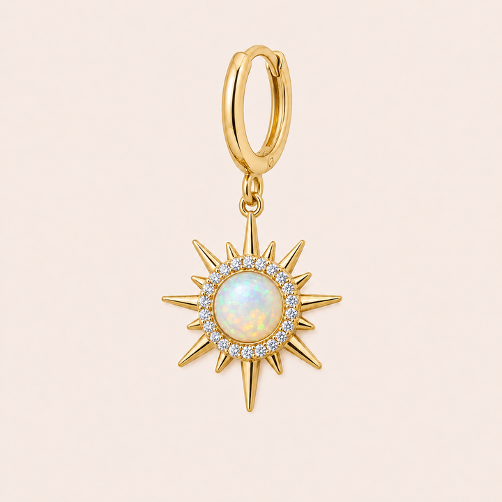 BRINCO PIERCING ARGOLA OPAL SUN SOCIETY DUNE