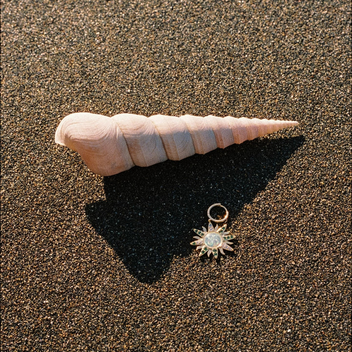 ORECCHINO PIERCING CERCHIO SUN SOCIETY OASIS
