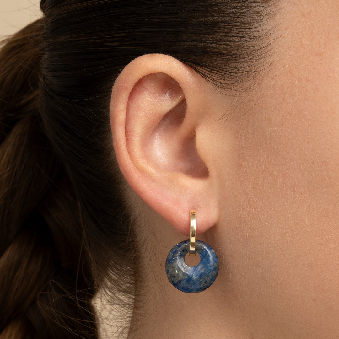BRINCO PIERCING ARGOLA BLUE-TREOPIC