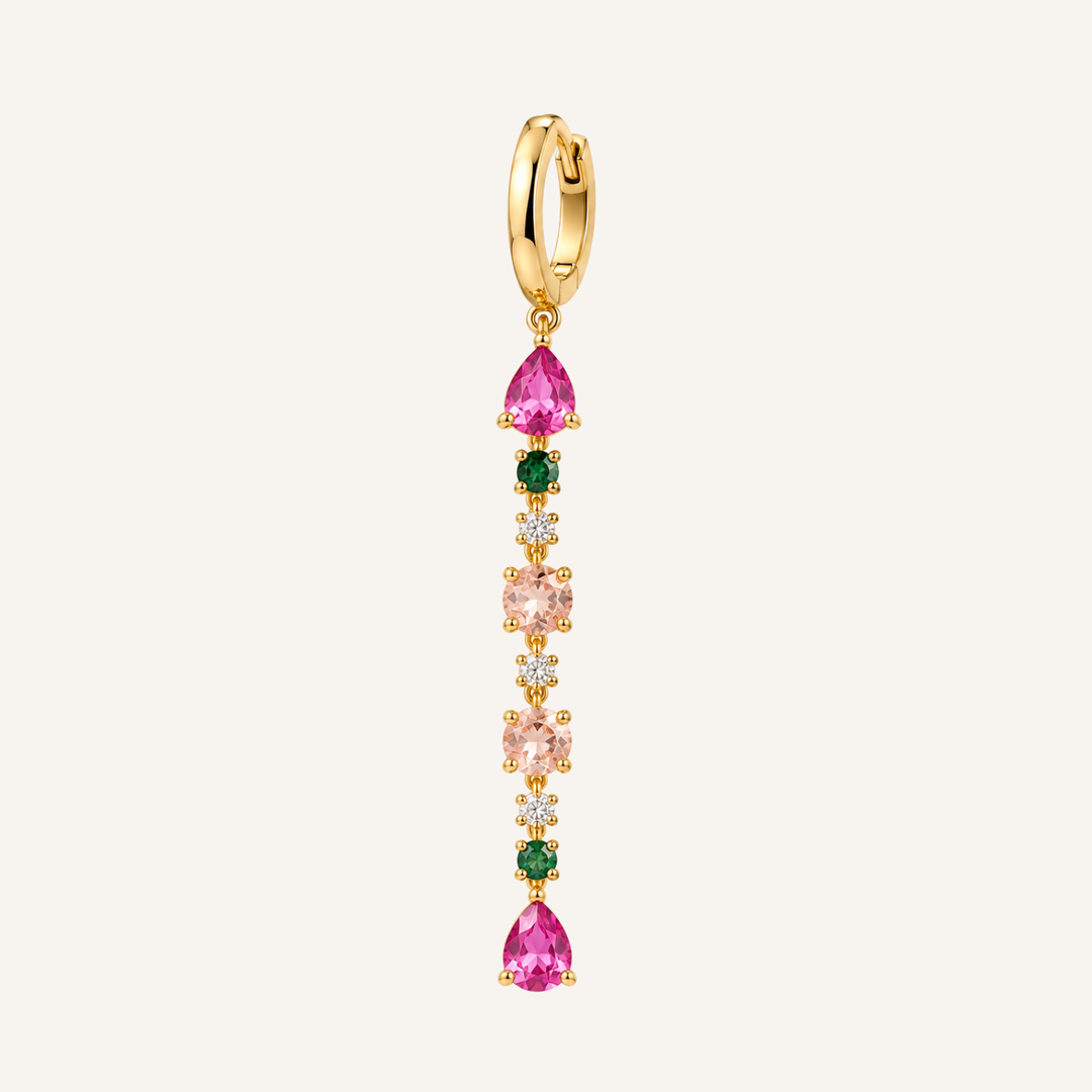 BRINCO PIERCING ARGOLA KALEIDOSCOPE CASCADE